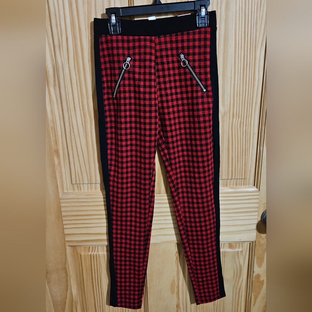Justice Buffalo Plaid Leggings